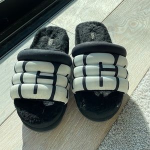 Ugg platform slippers